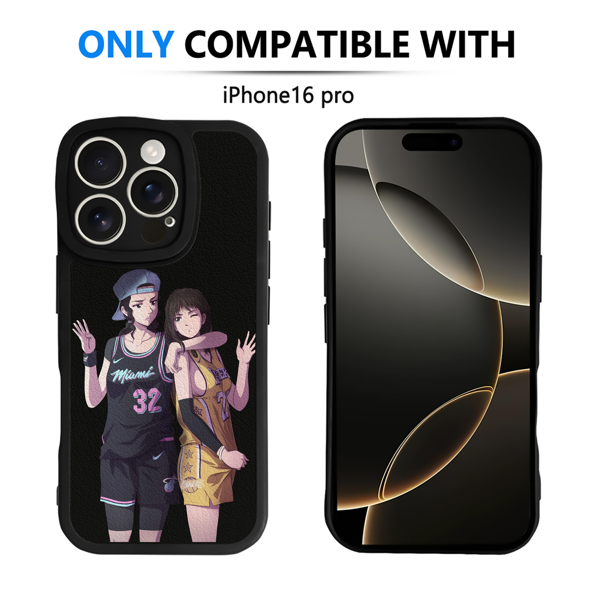 （画像用） SLAM DUNK／スラムダンク 【iPhone 16シリーズ対応】シリコンスマホケース（レザー調） 材質：シリコン